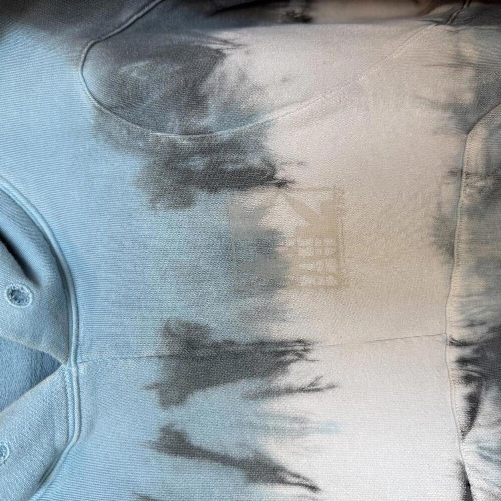 Off-White Tie-Dye Hoodie - Main Label Vigirl Abloh Tag - Picture 5 of 6